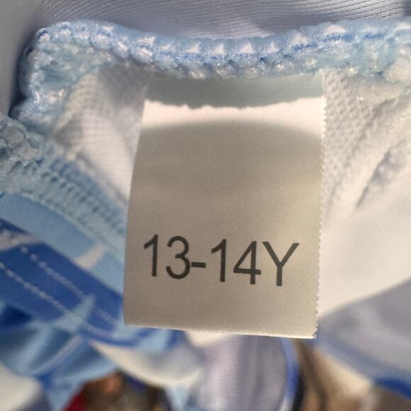 Agapeng Girls Swimsuit Allover Print Bikini Set Girls Size 13-14Y NWOT - Picture 6 of 9